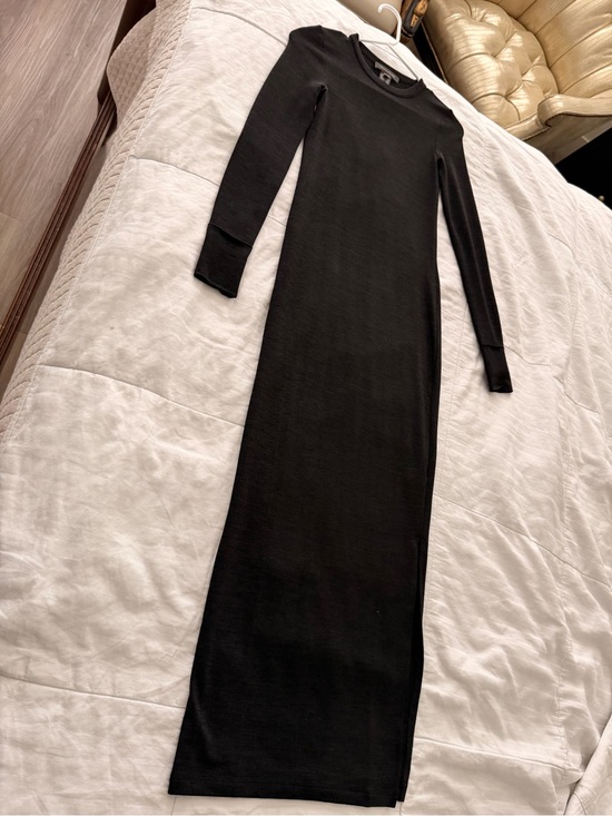 French Connection Dresses & Skirts - French Connection Black Long-Sleeve Maxi Dress